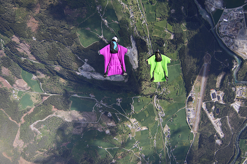 Wingsuiting is not for the faint-hearted!