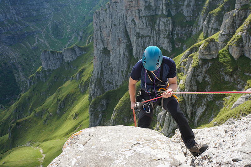 A mountain climber