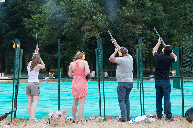 Trap shooting can be an expensive hobby