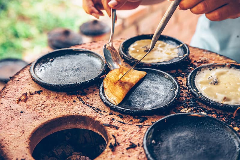 Banh khot, Vietnamese mini rice pancakes