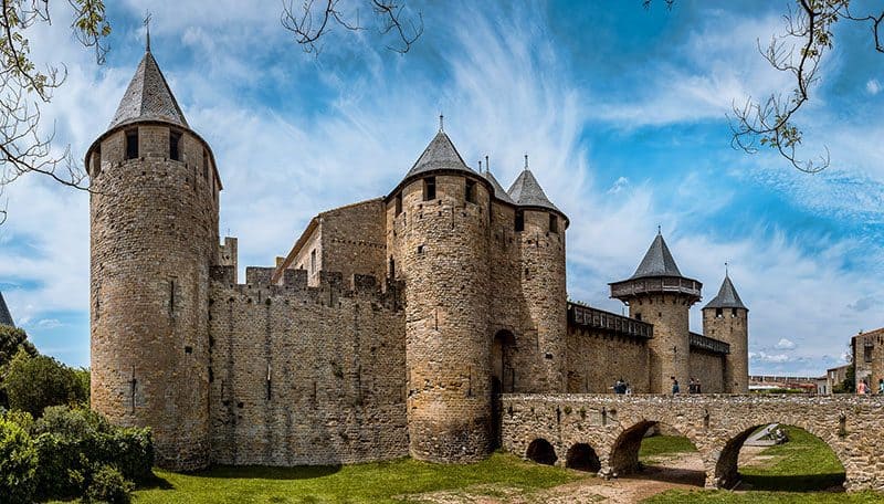 Landmarks of France - Carcassonne Castle