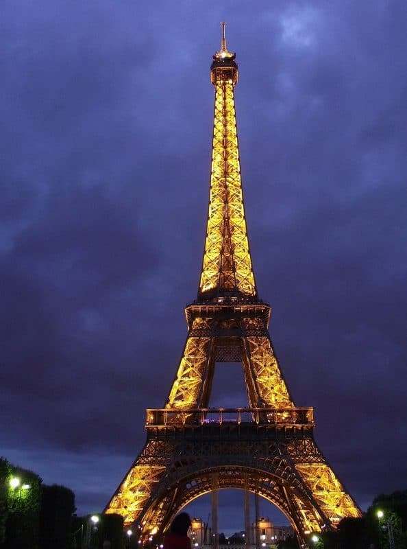 Famous Landmarks in Paris - the Eiffel Tower