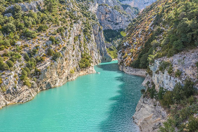 France famous landmarks - Gorges du Verdon, France