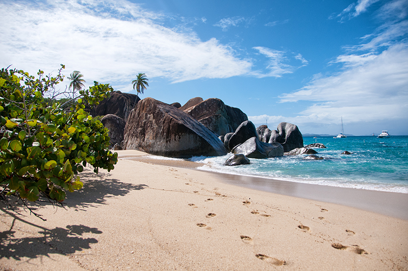 The Baths Beach, Virgin Gorda island