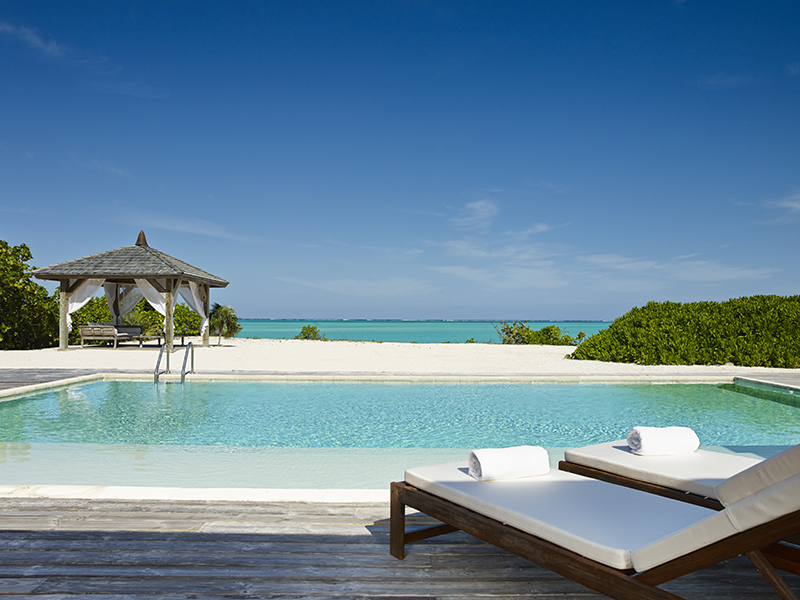 A swimming pool at COMO Parrot Cay