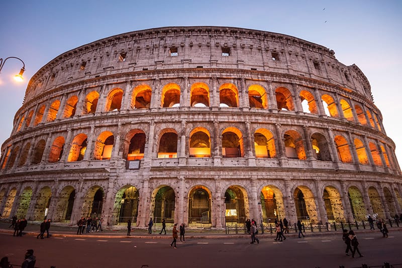The Colosseum is an incredible landmark in Rome, Italy