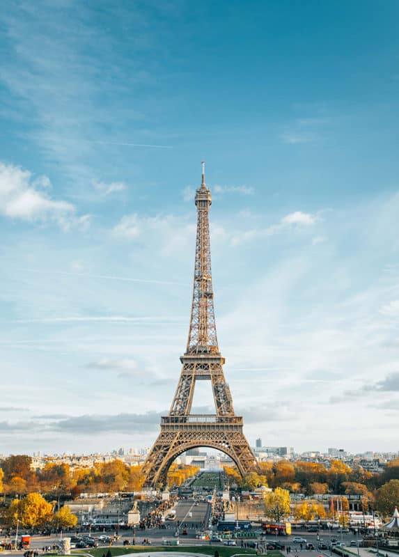 The Eiffel Tower is one of the most famous European landmarks