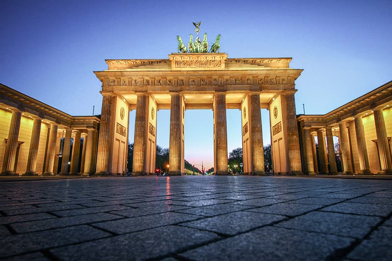 Brandenburg Gate in Berlin, Germany