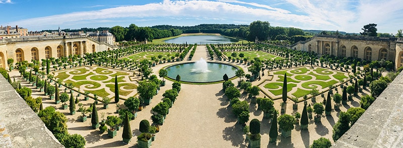 The Palace of Versailles near Paris, France