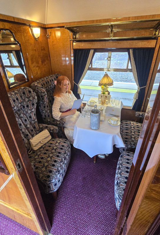 LuxuryColumnist - Suze on the Belmond British Pullman