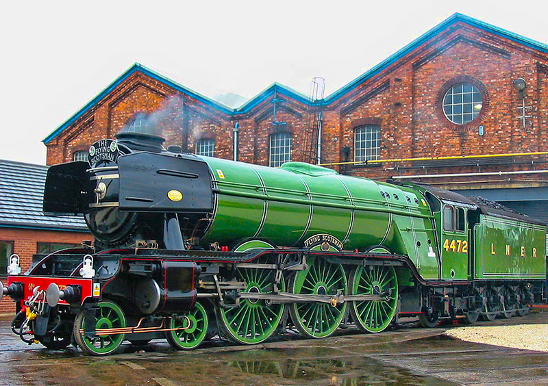 The Flying Scotsman steam train