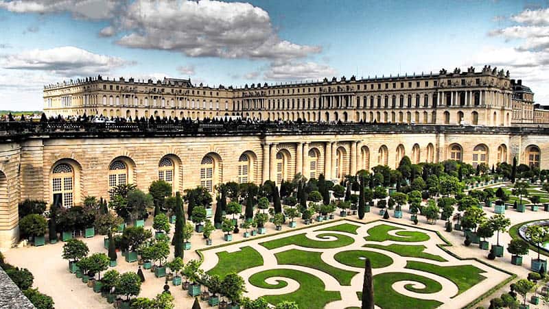 The Palace of Versailles near Paris, France