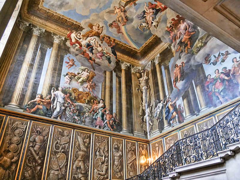 The King's Staircase, Hampton Court Palace, England