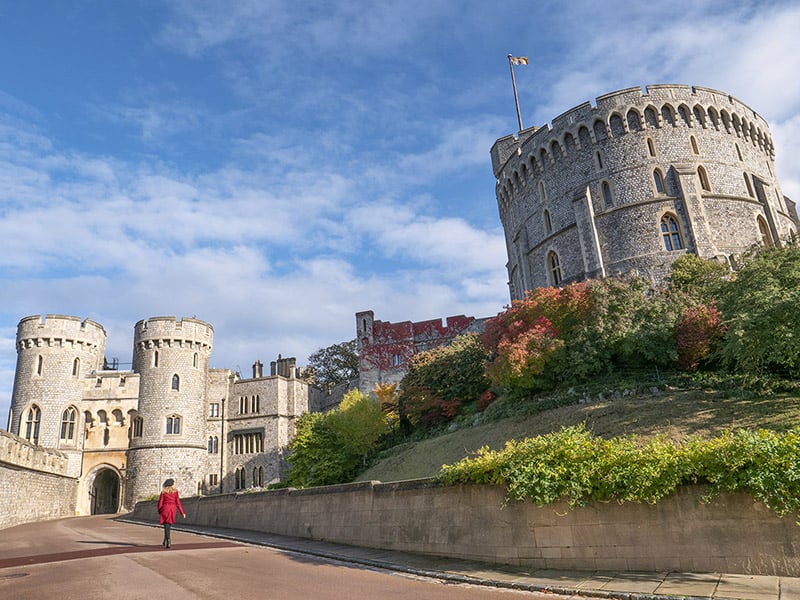 Windsor Castle is one of the most famous European palaces