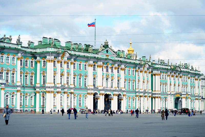 The Winter Palace, St Petersburg, Russia