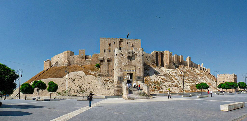 Citadel of Aleppo in Syria