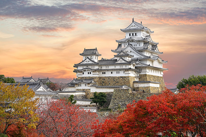 Himeji is one of the largest castles in the world