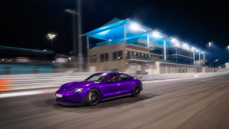 Porsche - Taycan Turbo GT at Yas Marina Circuit