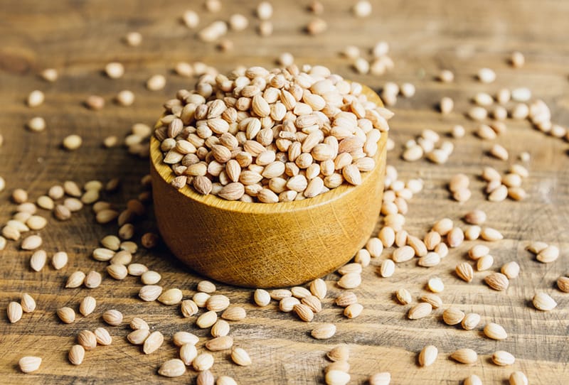 Mahlab seeds aremade from the seeds of a species of cherry