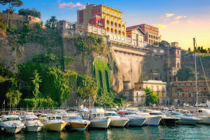 Sorrento is a beautiful town on the Amalfi Coast
