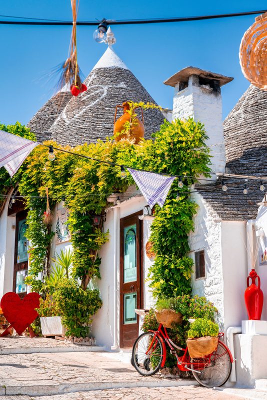 Trulli houses in Alberobello