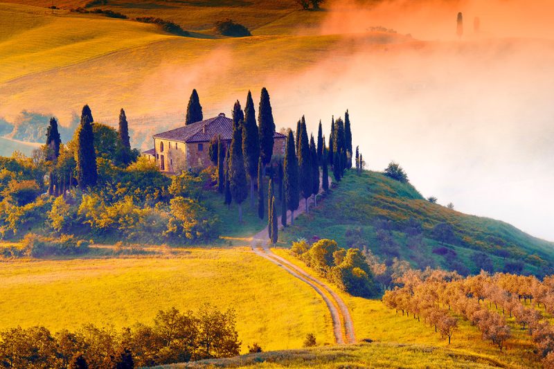 Val D'Orcia,Tuscany