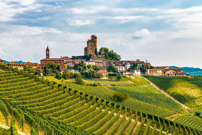 Langhe in Piedmont, Italy