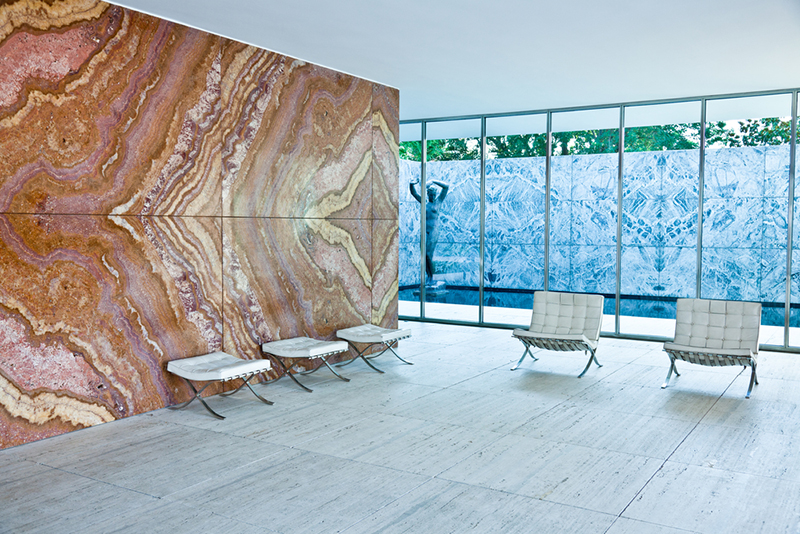Barcelona Pavilion by Ludwig Mies van der Rohe
