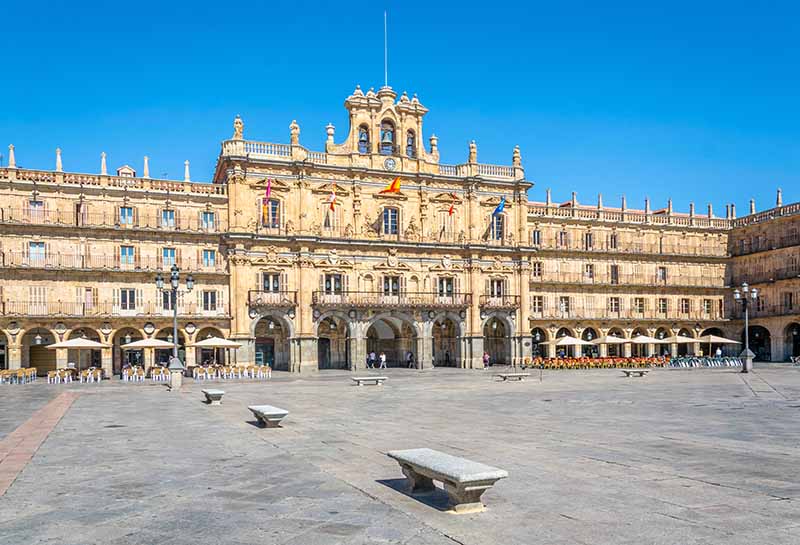 Plaza Mayor in Salamanca, Spain