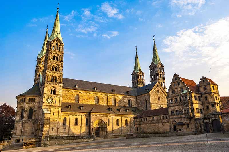 Bamberger Dom St. Peter und St. Georg in the city center