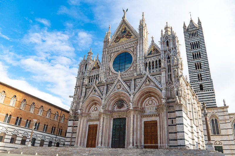 Siena Cathedral in Tuscany, Italy