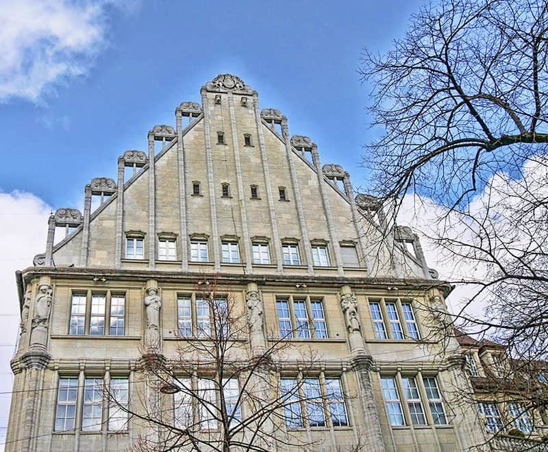 Grieder is a luxurious Zurich department store on Bahnhofstrasse